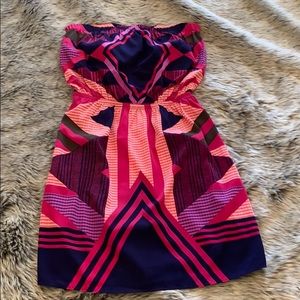 Express strapless dress